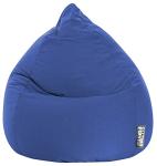 Gouchee Home Easy Collection Bean Bag Chair for Kids and Adults - Royal Blue - Beanbag Couch for Indoor Living Spaces - Cozy Chair, Stylish, and Comfy Lazy Sofa Chair for Reading, Gaming, and More