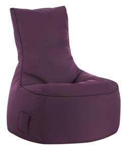 Gouchee Home Swing Brava Bean Bag Chair - Purple, Cozy and Stylish Comfy Chair for Kids and Adults - Sofa Chair for Indoor Living Spaces - Bean Bag Couch Chair for Reading, Gaming - XL