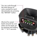 Cassida C200CAD Canadian Coin Counter/Sorter/Roller