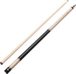 Viper by GLD Products Sinister 58" 2-Piece Billiard/Pool Cue, Natural with Cream Inlay, 20 Ounce (50-1350-20)