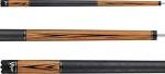 Viper by GLD Products Elemental 58" 2-Piece Billiard/Pool Cue, Ash with Amber Stain, 18 Ounce (50-0851-18)