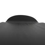 Moose 8.0" Blank Skateboard Deck Dipped Black 7-Ply Canadian Maple