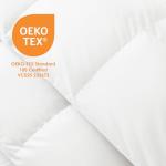 Canadian Down & Feather Co. - All Season White Goose Feather Duvet Comforter King Size - 233 TC Shell 100% Cotton - Oeko TEX Certified