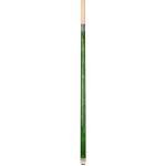 ASKA L3 No Wrap Pool Cue Stick, 58" Hard Rock Canadian Maple, 13mm Hard Tip, 5/16x18 Stainless Steel Joint (21-Ounce, Green)