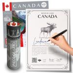 Canadian Gifts | Real Piece of Canada | Highly Unique Gift idea | Blank Certificate to Write in The Name of Your Choice | for Women, Men, Birthday, Anniversary, Wedding