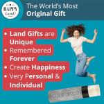 Canadian Gifts | Real Piece of Canada | Highly Unique Gift idea | Blank Certificate to Write in The Name of Your Choice | for Women, Men, Birthday, Anniversary, Wedding