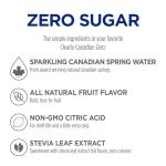 Clearly Canadian Zero Fresh Cherry Sparkling Water, 24-Pack (Regular & Zero) – Assorted Flavors & Variety Packs – Refreshingly Pure and Naturally Flavored Carbonated Drink