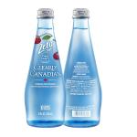 Clearly Canadian Zero Sugar Fresh Cherry Sparkling Water Beverage, Zero Sugar & Zero Calories, 1 Case (12 Bottles x 325mL)