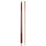 ASKA L3 No Wrap Pool Cue Stick, 58" Hard Rock Canadian Maple, 13mm Hard Tip, 5/16x18 Stainless Steel Joint (19-Ounce, Red)