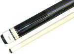 ASKA L2 2-Piece Pool Cue Stick, 58-inches Hard Rock Canadian Maple, 13mm Hard Tip (19-Ounce, Black)