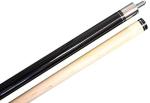 ASKA L2 2-Piece Pool Cue Stick, 58-inches Hard Rock Canadian Maple, 13mm Hard Tip (19-Ounce, Black)