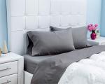 Gouchee Home Microfiber 4 pc Sheet Set Double/Full Grey