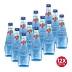 Clearly Canadian Sparkling Flavored Water, 11 oz Glass Bottles – Variety of Refreshing Flavors, Premium Carbonated Beverage, Available in 12-Pack and 24-Pack Options (12 Pack, Country Raspberry)