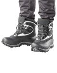 Baffin Men's Yoho Snow Boots, Black/Silver, 10 M US