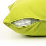 Gouchee Home Soleil Square Indoor/Outdoor Fade Resistant Water Resistant Cushion 18" x 18" Green