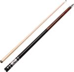 Viper by GLD Products Sinister 58" 2-Piece Billiard/Pool Cue, Dark Brown with Silver Inlay, 19 Ounce (50-1077-19)