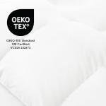 Canadian Down & Feather Co. - All Season Microfiber Down Alternative Duvet Comforter Twin Size - Machine Washable - 260 TC Shell 100% Cotton - Oeko TEX Certified