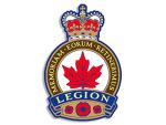 Royal Canadian Legion Crest Shaped Sticker (Decal Logo Canada Province)