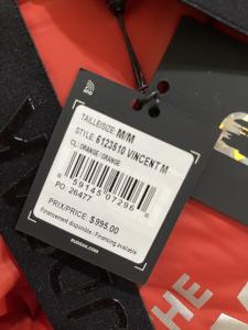 $995 Rudsak Canada NWT Parka Jacket  90% Duck Down Men M Burnt Orange -25C