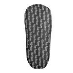 Baffin womens Cush Slippers, Black, 11-12 Women Men US