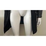 RUDSAK LEATHER AVANT GARDE ASYMMETRICAL LEATHER WOOL JACKET