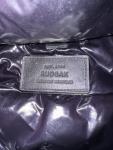 RUDSAK GLOSSY BLACK PUFFER HOODIE VEST NWOT small