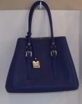 RUDSAK LEATHER LADIES TOTE/HANDBAG DEEP NAVY