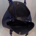 RUDSAK LEATHER LADIES TOTE/HANDBAG DEEP NAVY