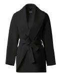 NEW,  Mackage Tyra Double-Face Wool Wrap Coat with Tie Belt SZ L #W99