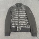 Mackage COLLIN-R Nano Down Mixed Media Bomber Jacket Men  Black Medium M