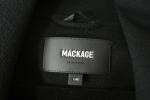 NEW,  Mackage Tyra Double-Face Wool Wrap Coat with Tie Belt SZ L #W99