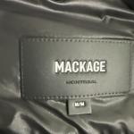 Mackage COLLIN-R Nano Down Mixed Media Bomber Jacket Men  Black Medium M