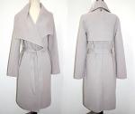 with tags MACKAGE LONI DOUBLE FACE LIGHT WEIGHT WOOL WRAP COAT in Mineral Co