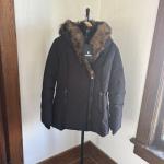Mackage Adali Signature Collar Dressy Down Coat Luxury Outerwear Womens Med NWT