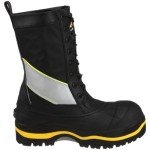 Baffin Men's Constructor (STP)-100c Lace-Up Safety Boot, Black/Hi-Viz, 12 3E US