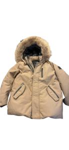 Authentic MACKAGE Coat Kids Hooded Down Parka  Custom Real Fur Trim 