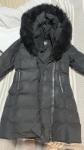 Mackage Adali Down Coat Black Fox Fur Collar Sz S MSRP $1190