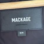 Mackage Adali Signature Collar Dressy Down Coat Luxury Outerwear Womens Med NWT