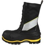 Baffin Men's Constructor (STP)-100c Lace-Up Safety Boot, Black/Hi-Viz, 12 3E US