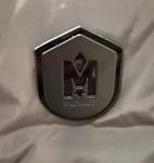 NWTs Mackage Women’s Adali-NFR Asymmetric Down Hooded Coat. Carbon. Medium