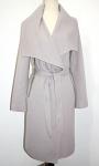 with tags MACKAGE LONI DOUBLE FACE LIGHT WEIGHT WOOL WRAP COAT in Mineral Co