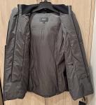 NWTs Mackage Women’s Adali-NFR Asymmetric Down Hooded Coat. Carbon. Medium