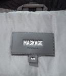 NWTs Mackage Women’s Adali-NFR Asymmetric Down Hooded Coat. Carbon. Medium