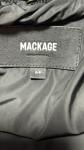 Mackage Adali Down Coat Black Fox Fur Collar Sz S MSRP $1190