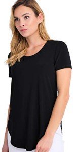 Joseph Ribkoff Womens Classic Tee Style 183220J Color Black Size 12