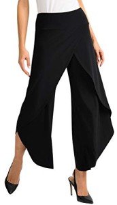 Joseph Ribkoff Womens Overlay Pant Style 30068J Color Black Size 06