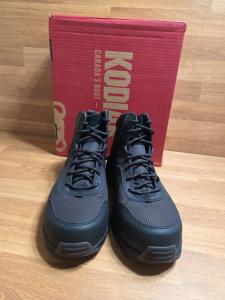 Kodiak Work Boots MKT1 Composit Toe  Size 11 W Black Weatherproof  NEW