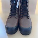 Kodiak Mens 11.5 Greb 8" Steel Toe Safety Brown Leather Work Boots 4TH3BRN NEW