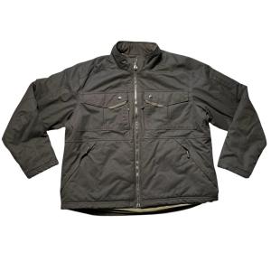 Alaskan Hardgear Kodiak Point Work Jacket Men XXL Fleece Black Duluth AKHG 2XL