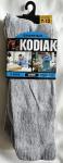 Kodiak Essentials Grey Mens Crew Liner Socks 3-Pair Cotton Blend Kmart-NEW